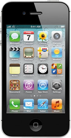 Смартфон APPLE iPhone 4S 16GB Black - Улан-Удэ