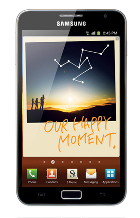 Смартфон Samsung Galaxy Note GT-N7000 Black - Улан-Удэ