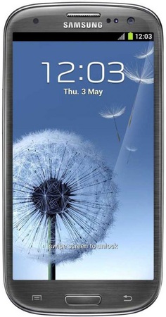 Смартфон Samsung Galaxy S3 GT-I9300 16Gb Titanium grey - Улан-Удэ
